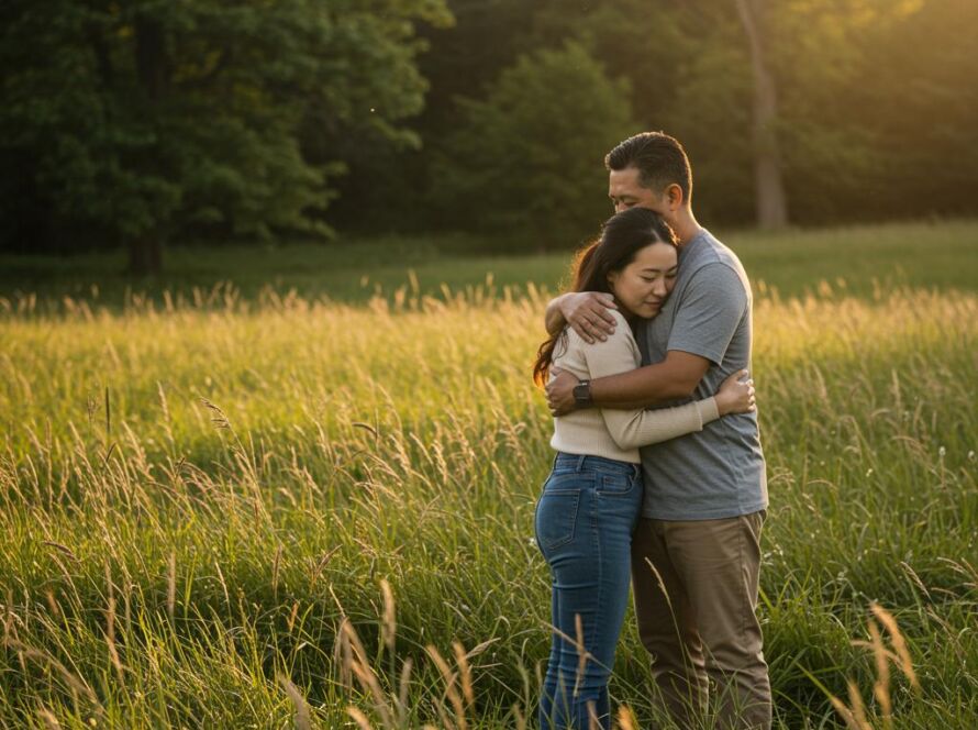 Create a featured image for a post about: Relationship transition guide