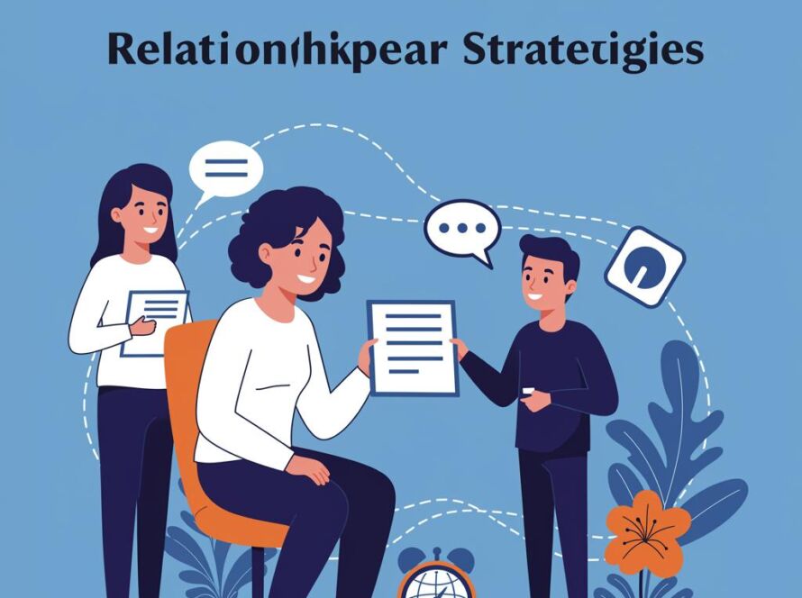Create a featured image for a post about: Relationship repair strategies