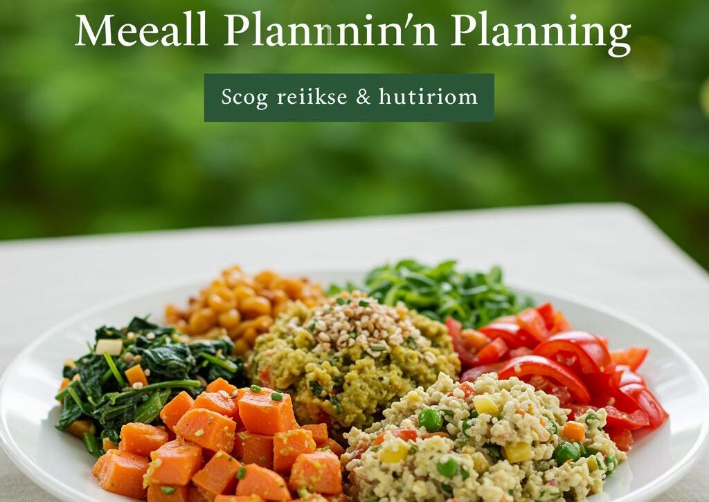 Create a featured image for a post about: Dietary restriction meal planning