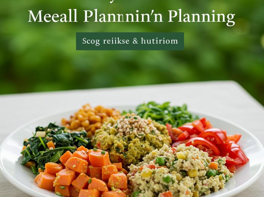 Create a featured image for a post about: Dietary restriction meal planning