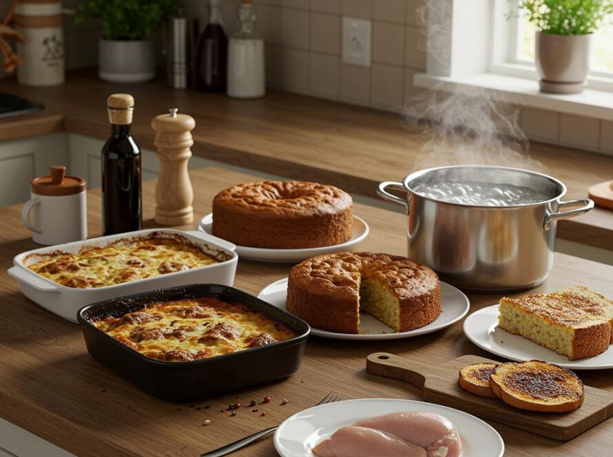 Create a featured image for a post about: Cooking troubleshooting guide