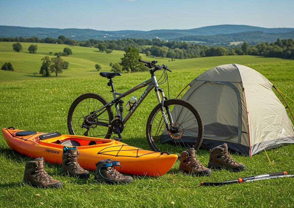 Create a featured image for a post about: Recreational equipment review