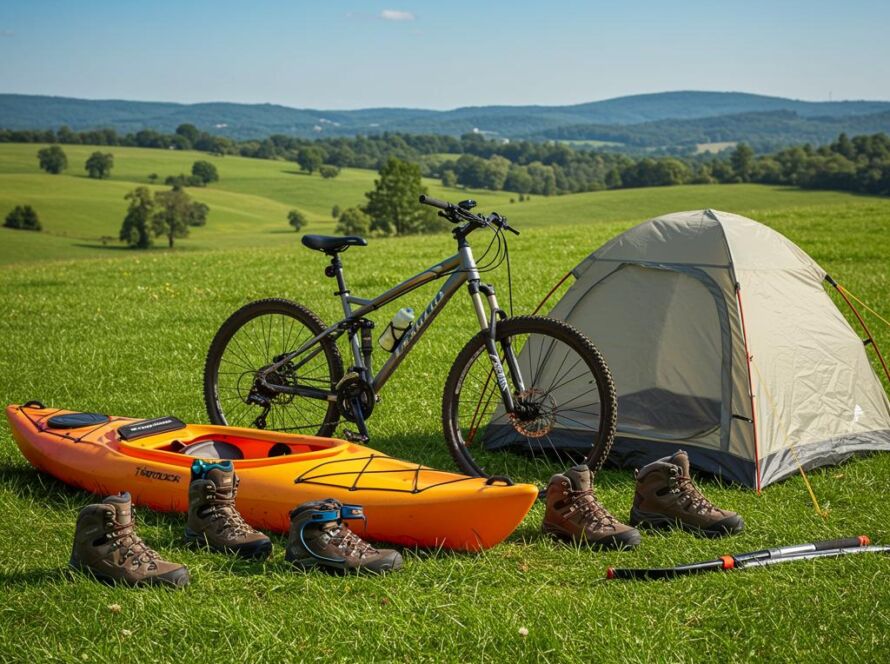 Create a featured image for a post about: Recreational equipment review