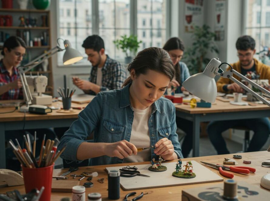 Create a featured image for a post about: Hobby competition preparation