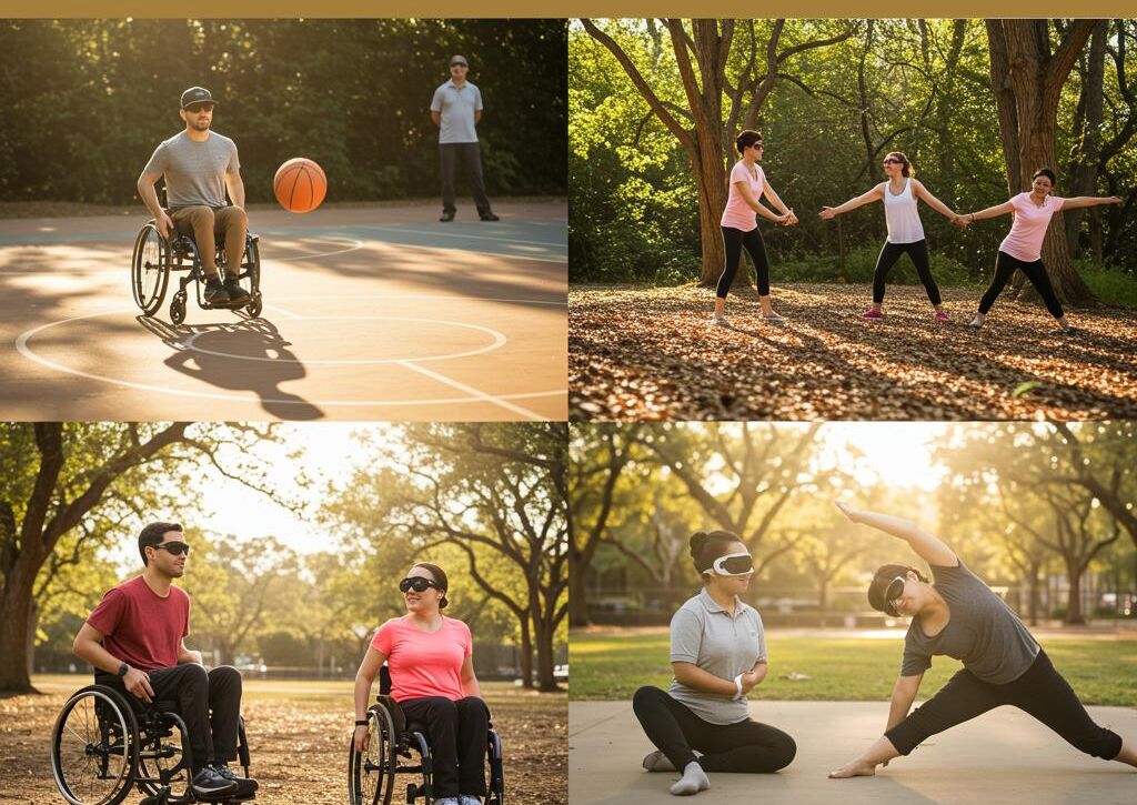 Create a featured image for a post about: Leisure activity adaptation