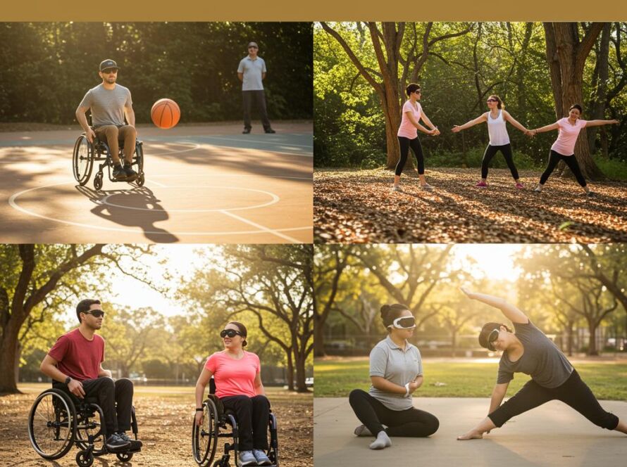 Create a featured image for a post about: Leisure activity adaptation