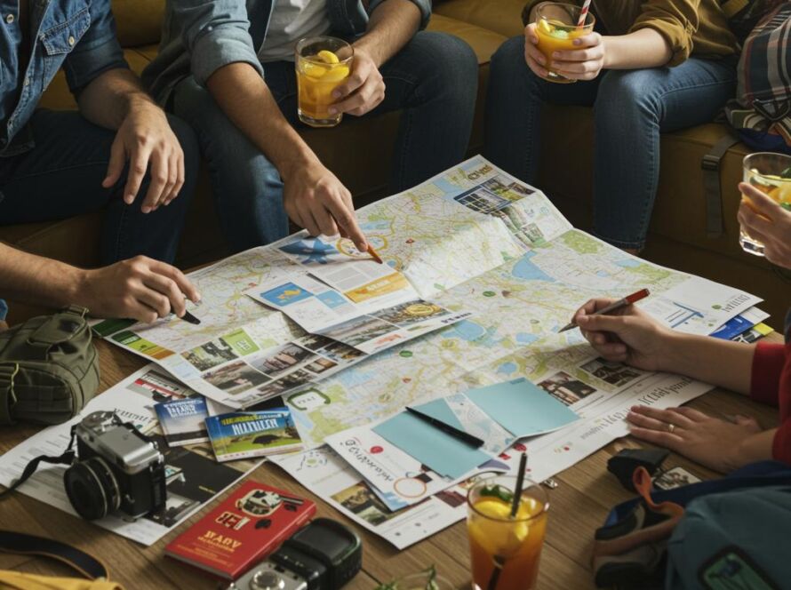 Create a featured image for a post about: Recreational trip planning