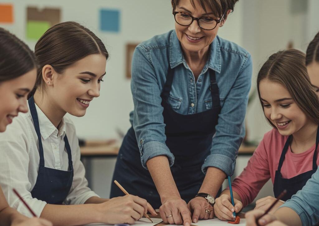 Create a featured image for a post about: Hobby teaching methodology
