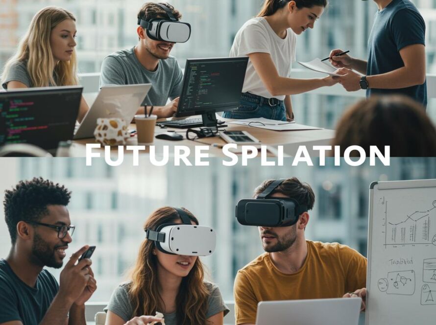 Create a featured image for a post about: Future skills preparation