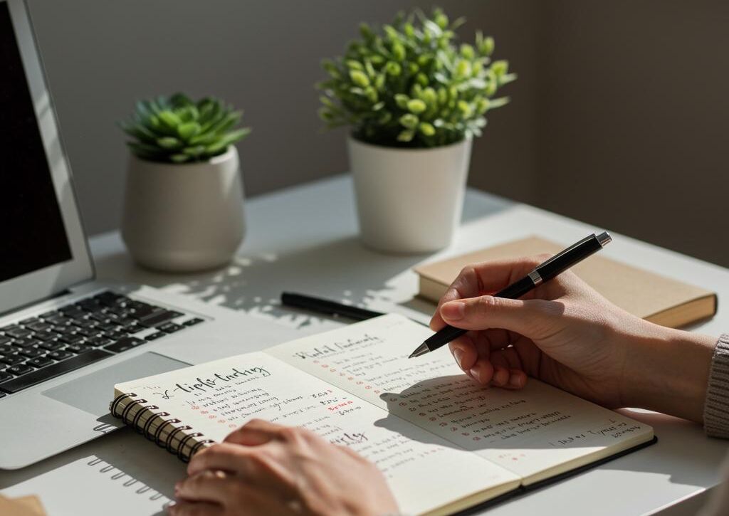 Create a featured image for a post about: Personal productivity technique