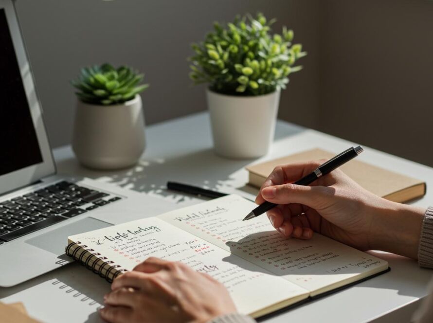 Create a featured image for a post about: Personal productivity technique