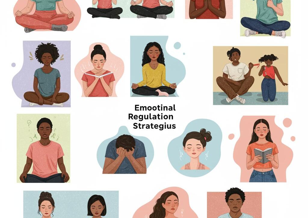 Create a featured image for a post about: Emotional regulation strategies