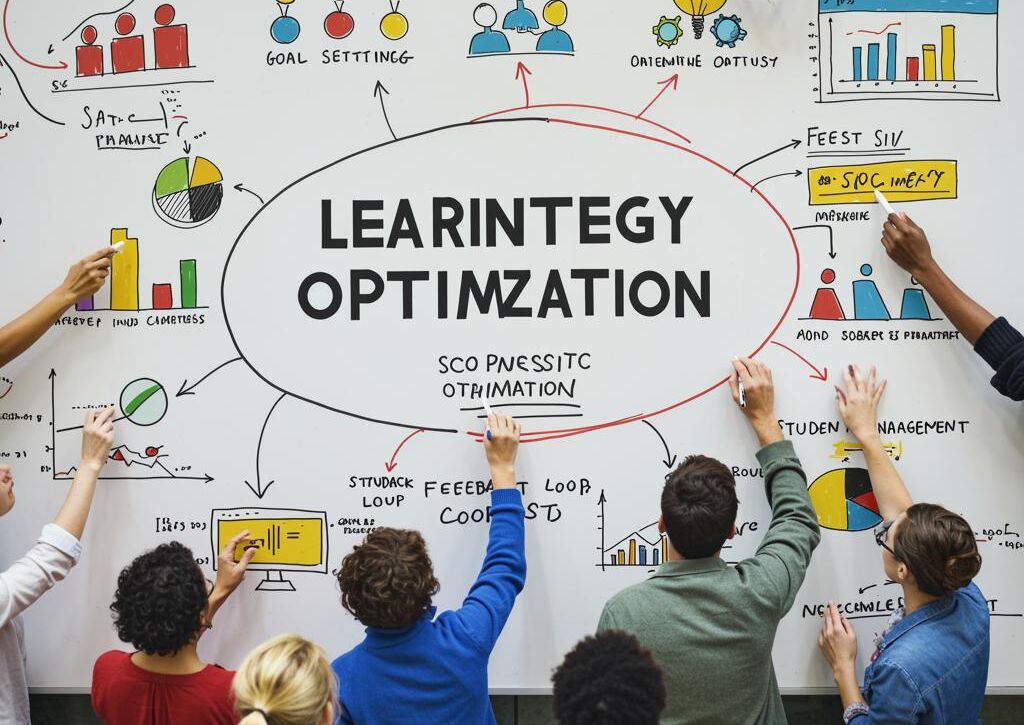 Create a featured image for a post about: Learning strategy optimization