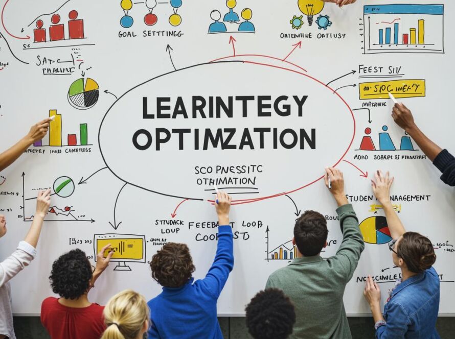 Create a featured image for a post about: Learning strategy optimization