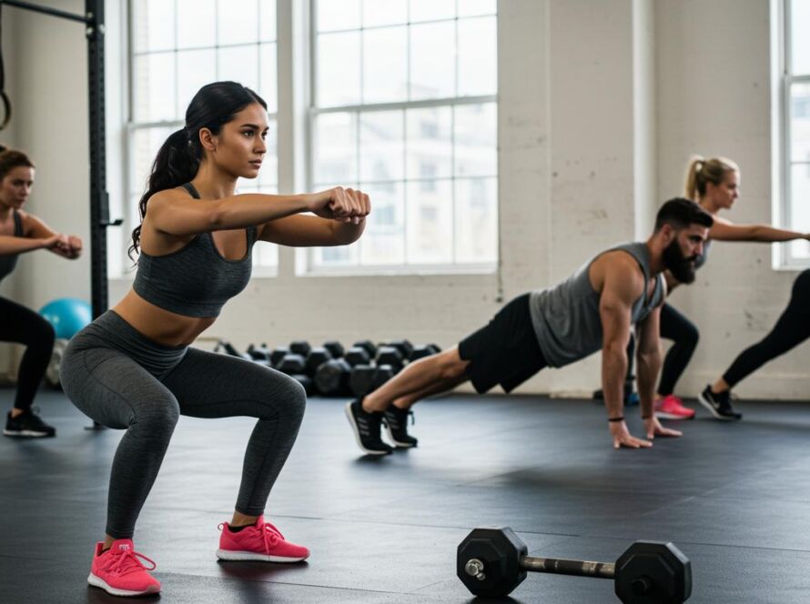 Create a featured image for a post about: Exercise demonstration generator proper form