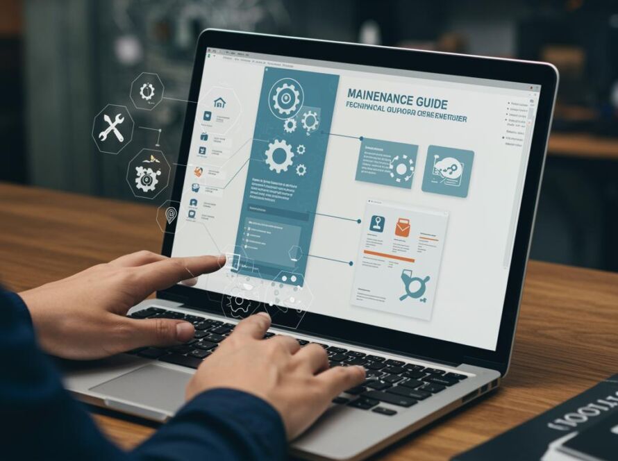 Create a featured image for a post about: Maintenance guide generator technical procedures