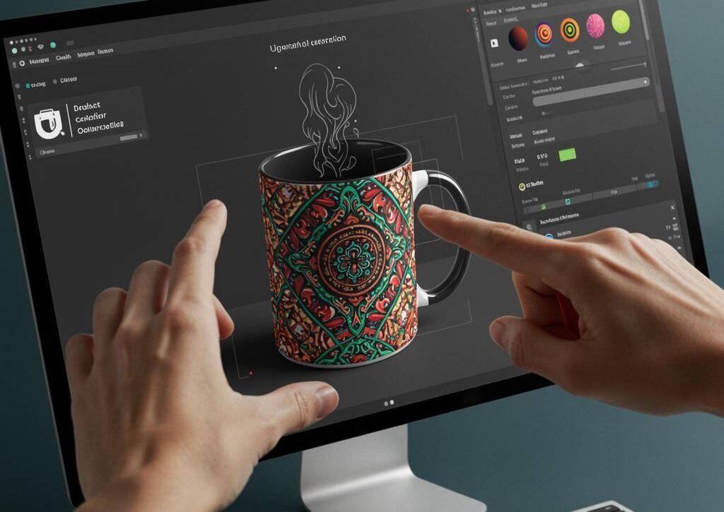 Create a featured image for a post about: Product customization generator option visualization