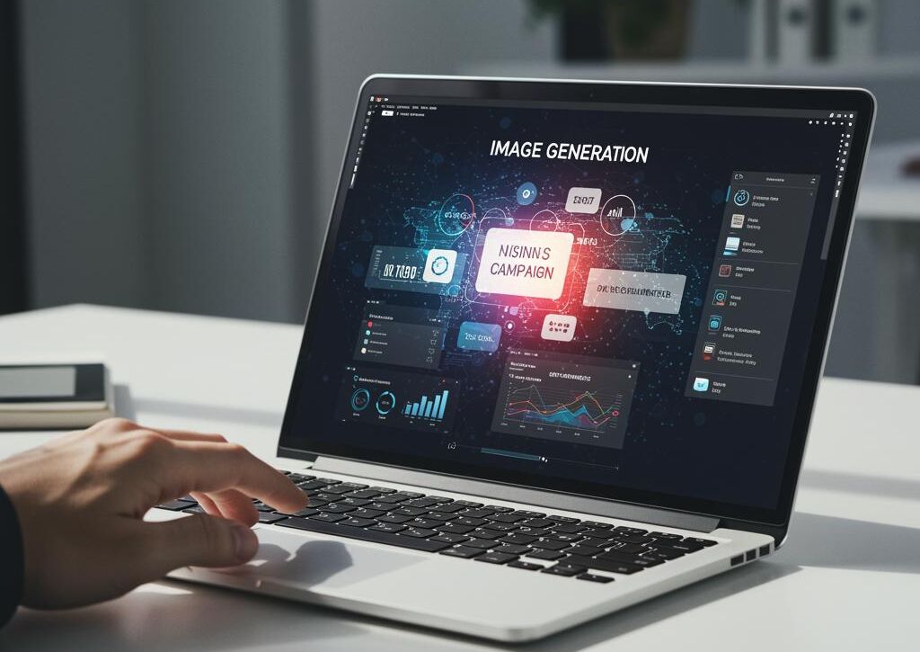 Create a featured image for a post about: Image Generator for Strategic Communication