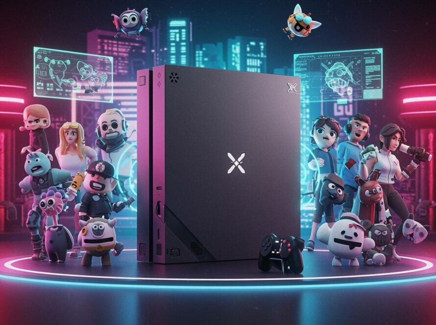 Create a featured image for a post about: Game box art generator player appeal