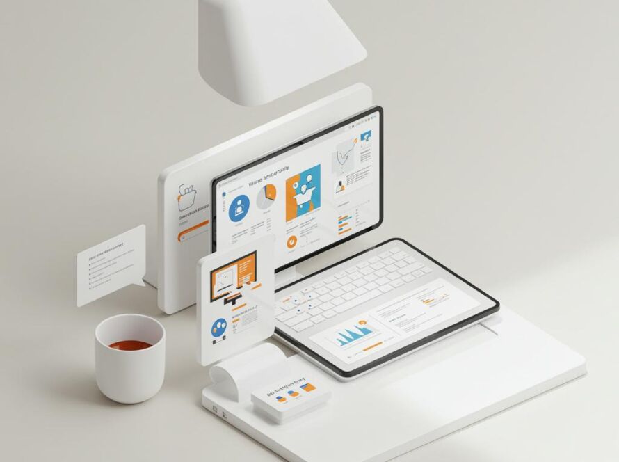 Create a featured image for a post about: Training material generator conceptual clarity