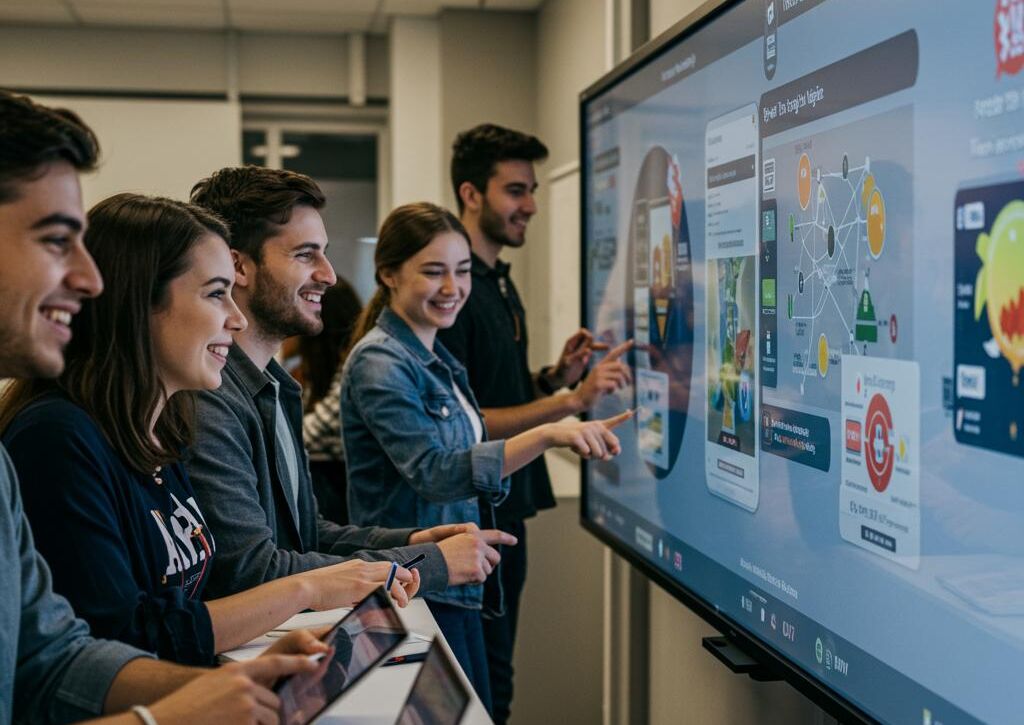 Create a featured image for a post about: Interactive learning generator engagement factors