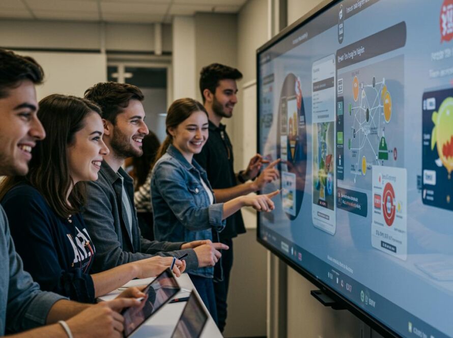 Create a featured image for a post about: Interactive learning generator engagement factors