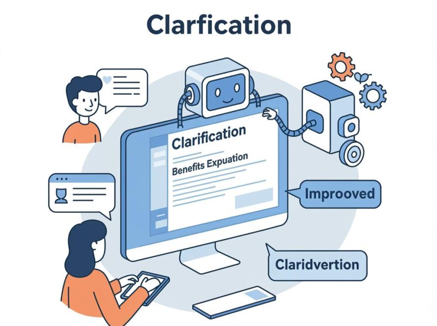 Create a featured image for a post about: Benefits explanation generator program clarification