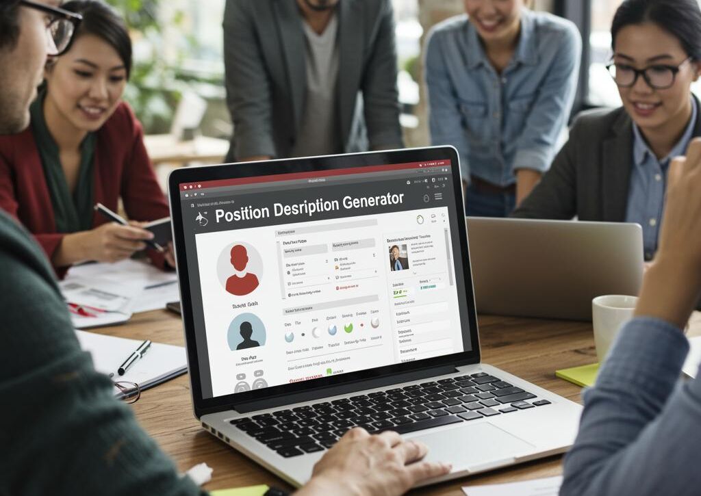 Create a featured image for a post about: Position description generator role clarification