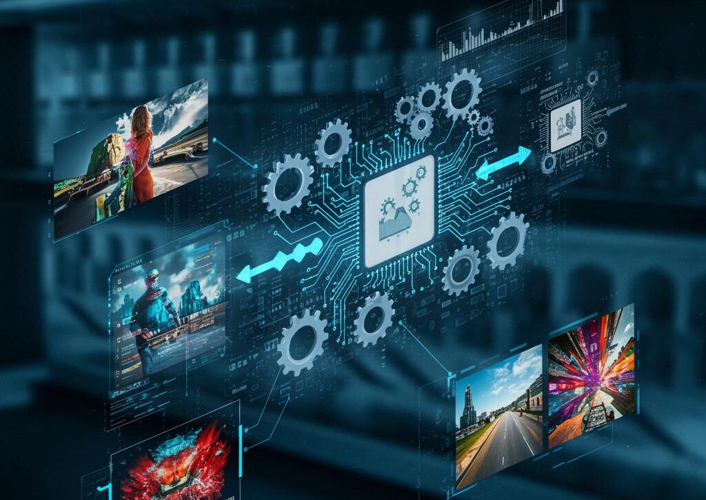Create a featured image for a post about: Explainable image generator process transparency