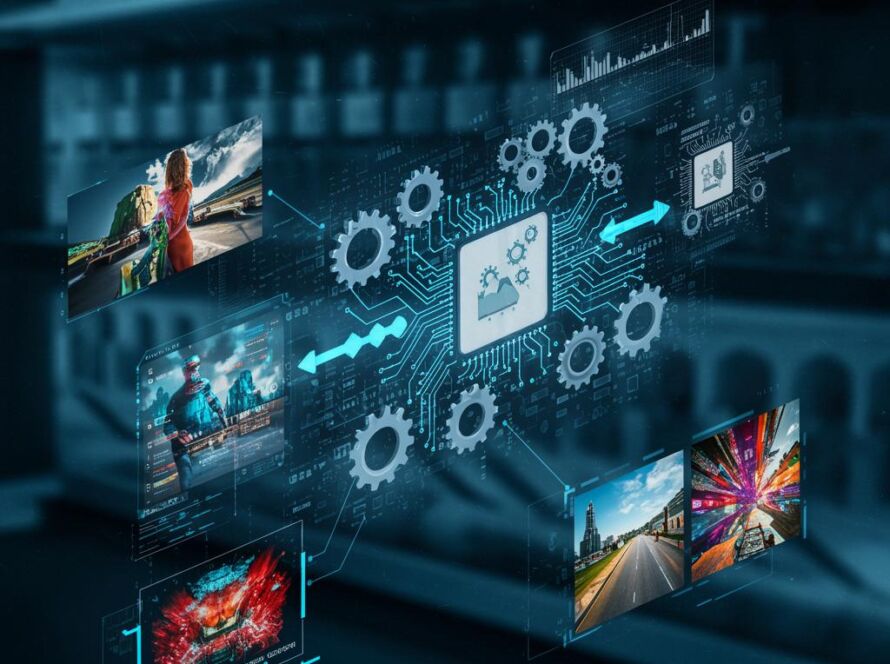 Create a featured image for a post about: Explainable image generator process transparency