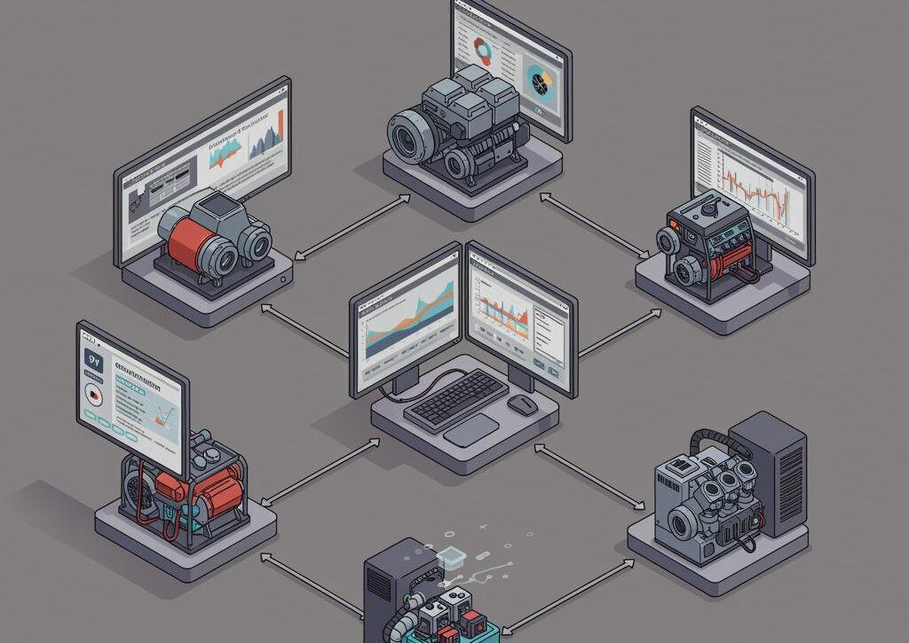 Create a featured image for a post about: Generator benchmark comparison framework