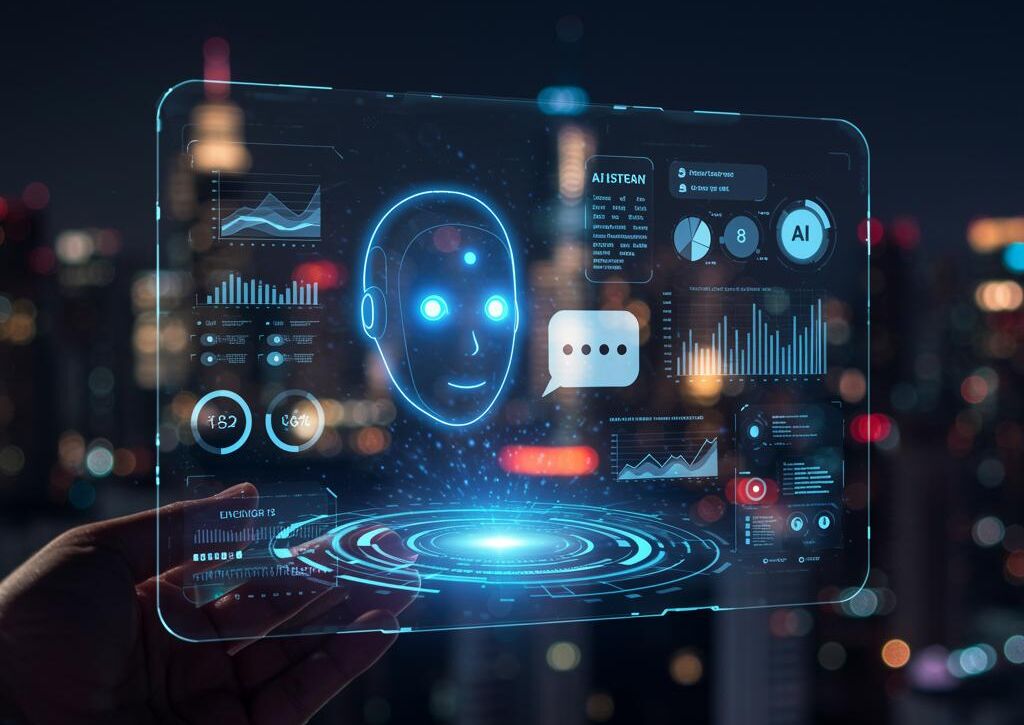 Create a featured image for a post about: AI Assistant