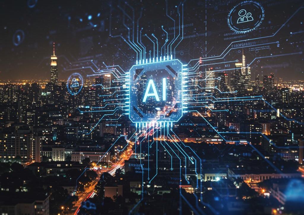 Create a featured image for a post about: AI Software