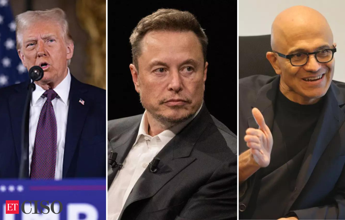 Trump, Musk, Nadella Discuss AI & Cybersecurity with ET CISO