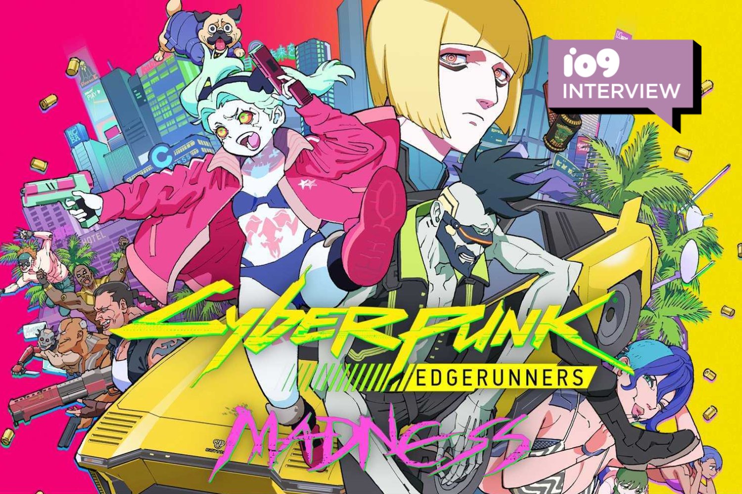 Cyberpunk Edgerunners Madness Cd Projekt Red Studio Trigger Anime Manga Rebecca