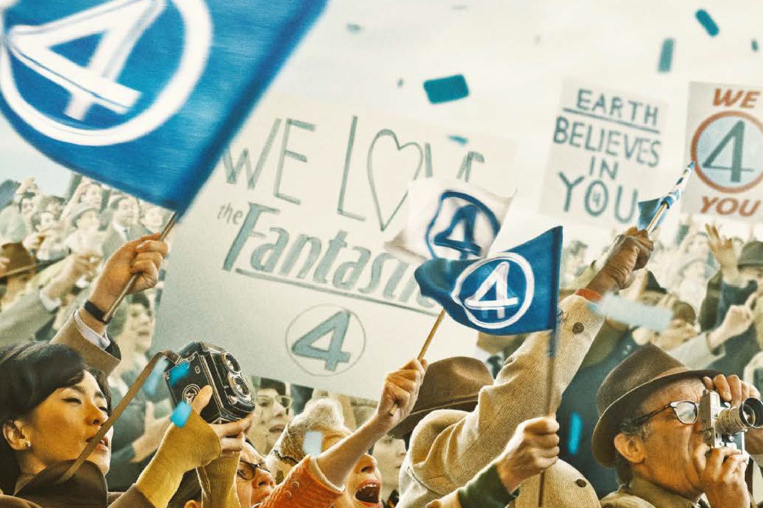 A crop of one of the new Fantastic Four teaser posters.