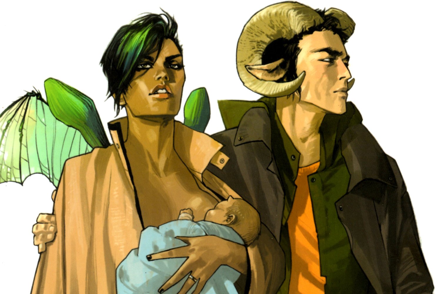 Saga Image Comics Marko Alana Brian K. Vaughan Fiona Staples