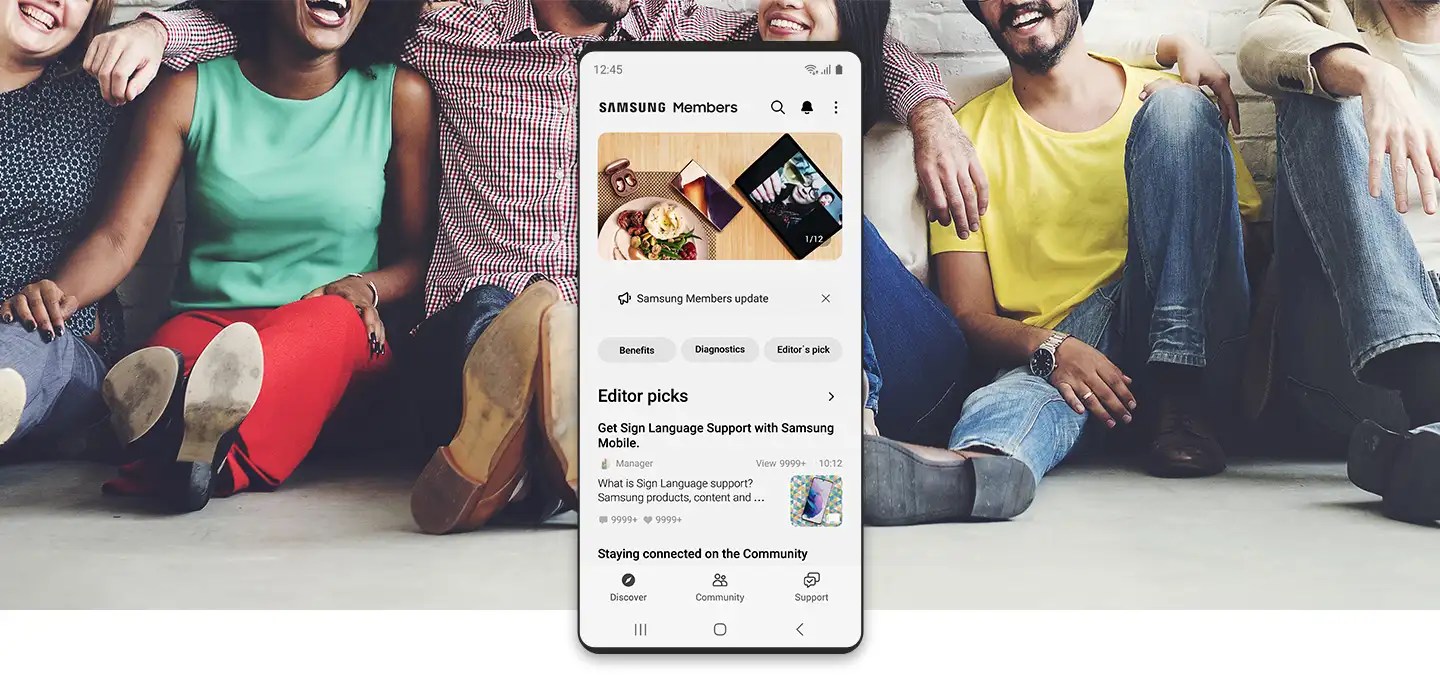 Samsung Members App Ends Support for Old Phones