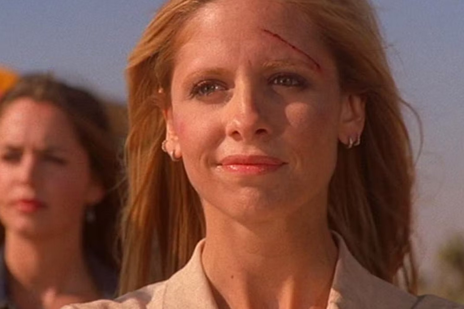 Sarah Michelle Gellar in Buffy season seven.