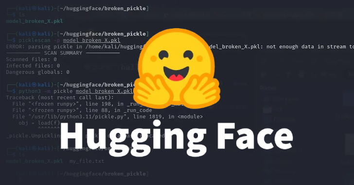 Malicious ML Models Evade Detection via Hugging Face's Broken Pickle Format