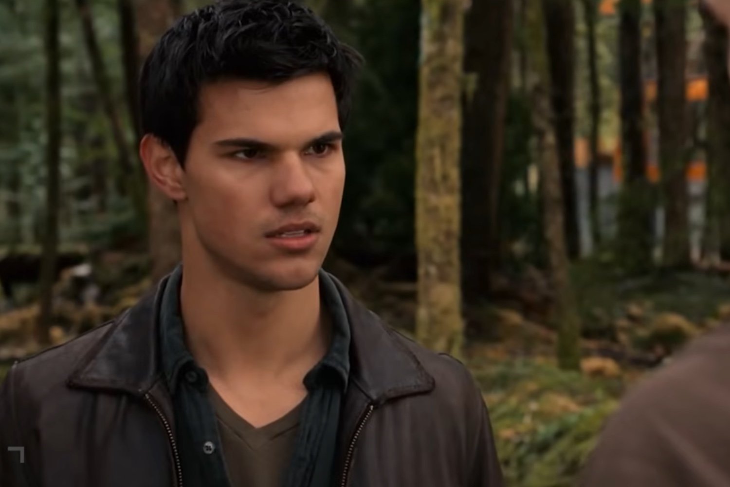 Taylor Lautner in Twilight: Breaking Dawn Part 1.