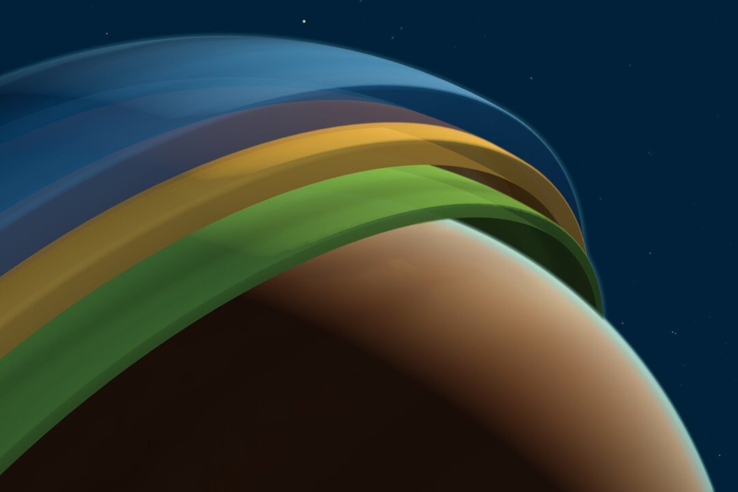 Layers Of Tylos Atmosphere