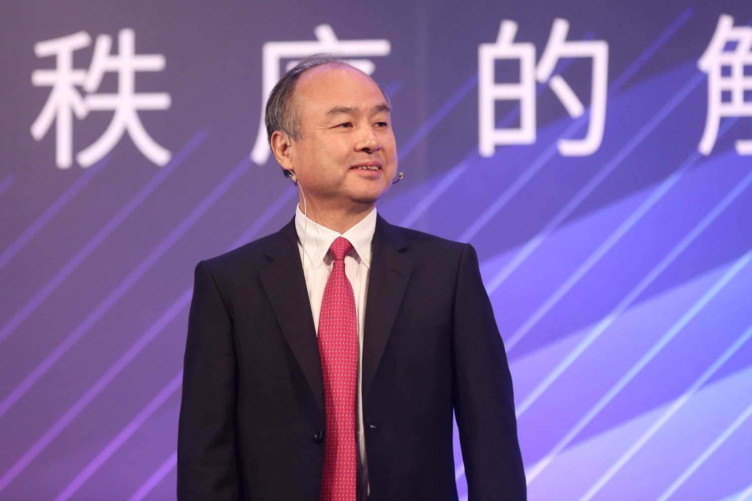 SoftBank CEO Masayoshi Son.