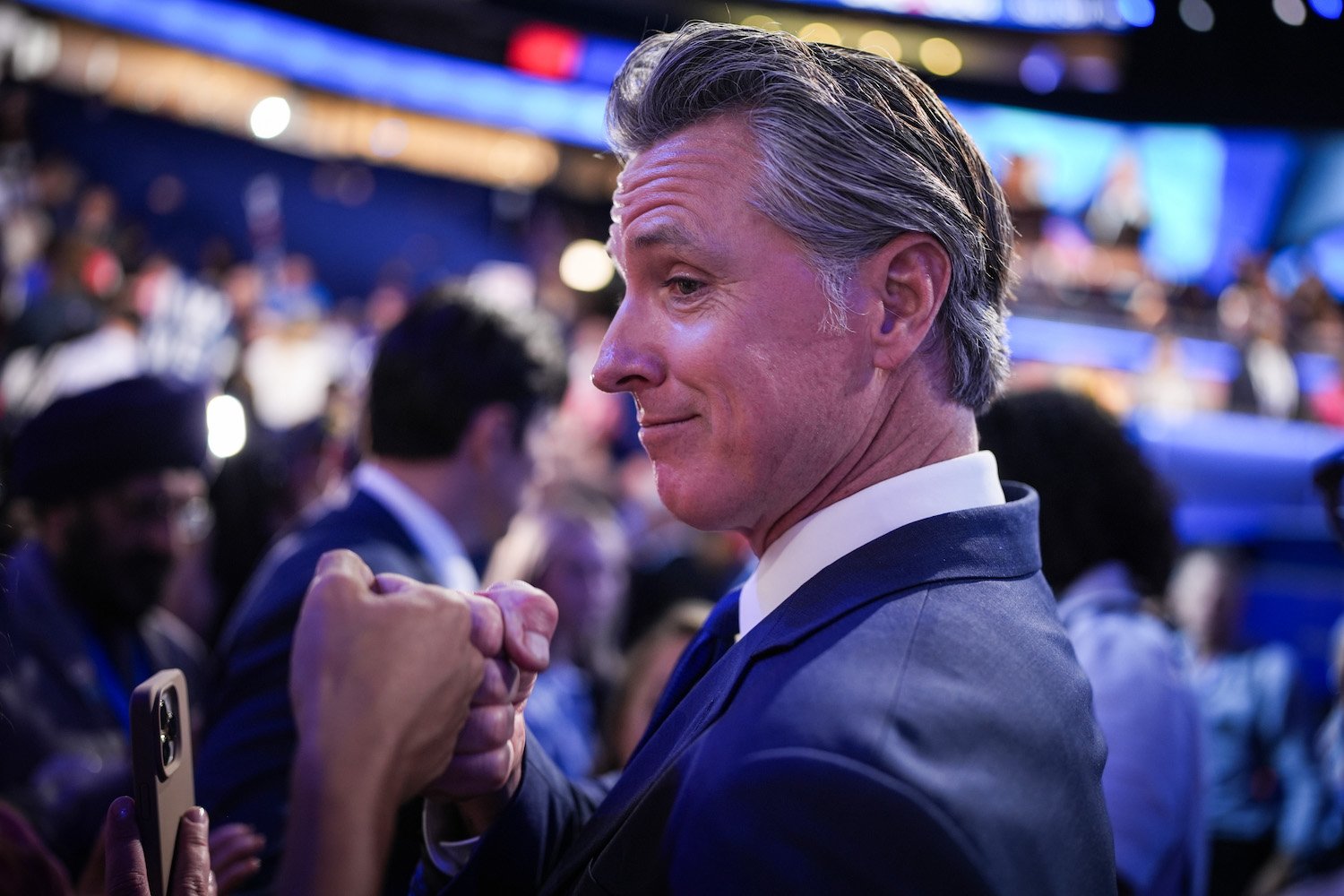 Gavin Newsom at 2024 DNC