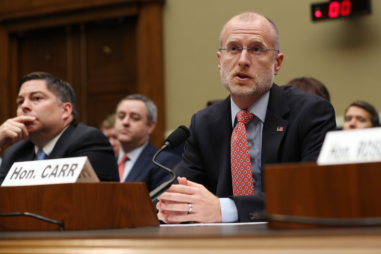 FCC Chair Brendan Carr testifying