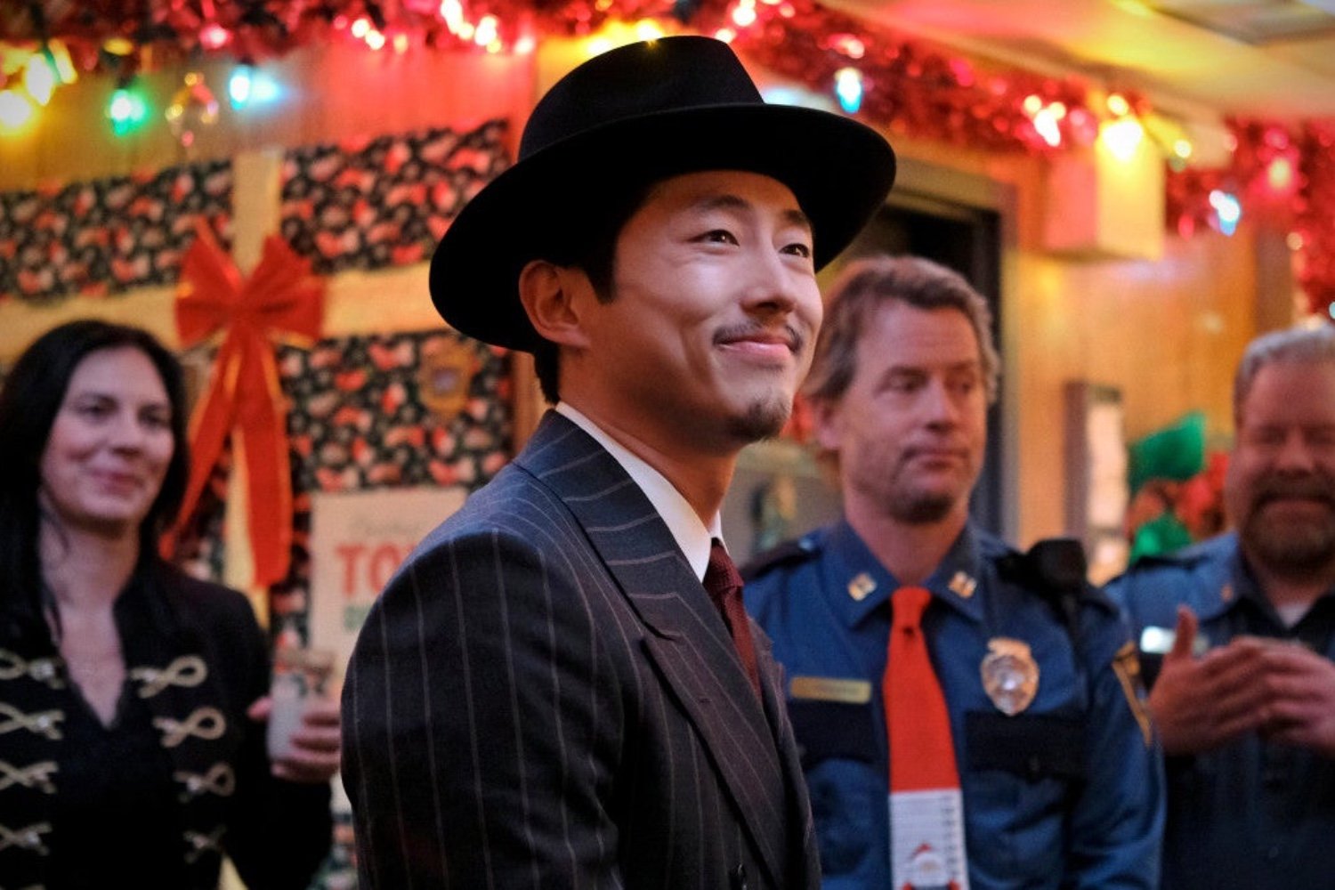 Steven Yeun in the 2019 Twilight Zone episode "A Traveler."
