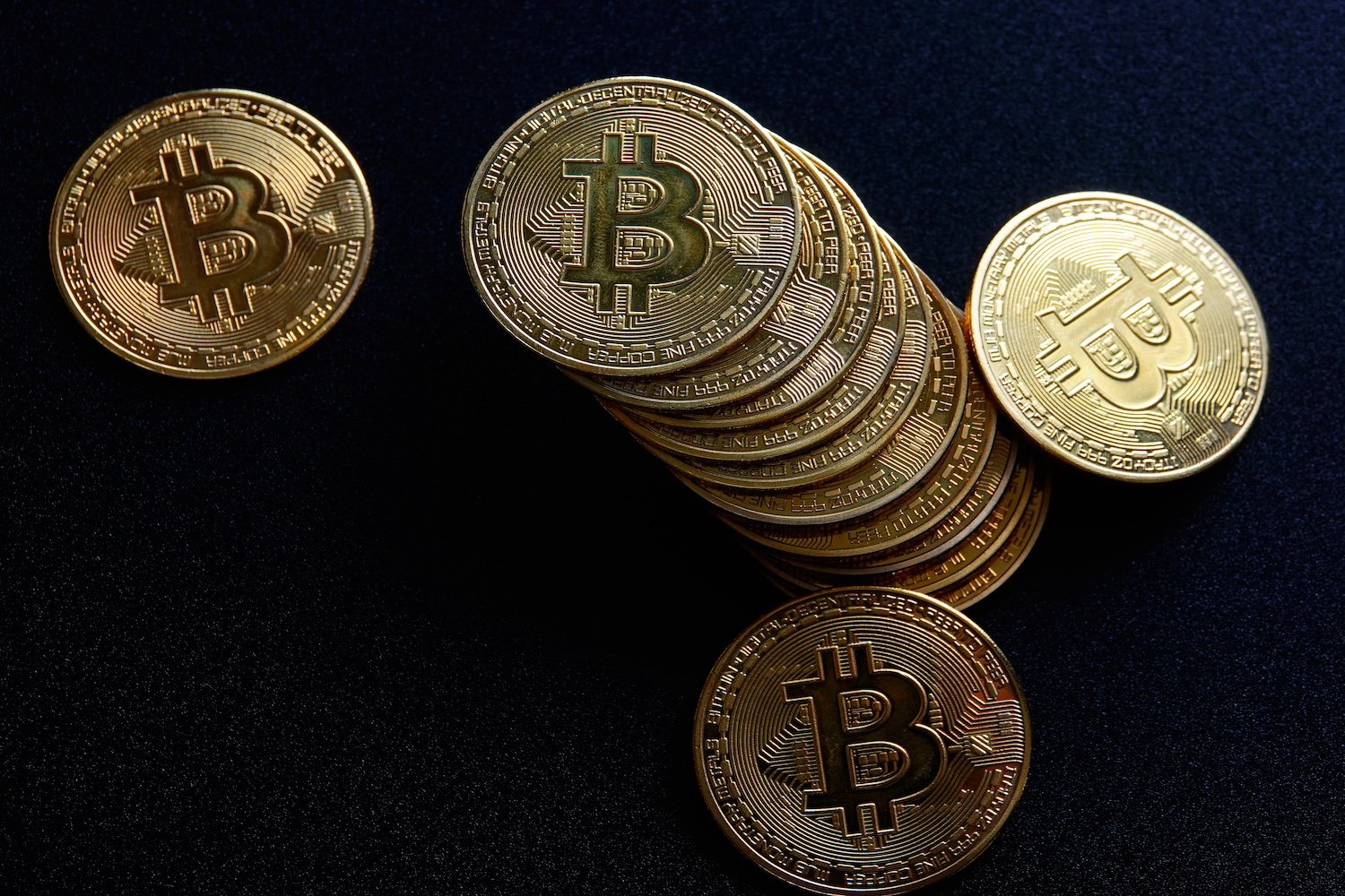 An image of physical coin representing Bitcoin cryptocurrency