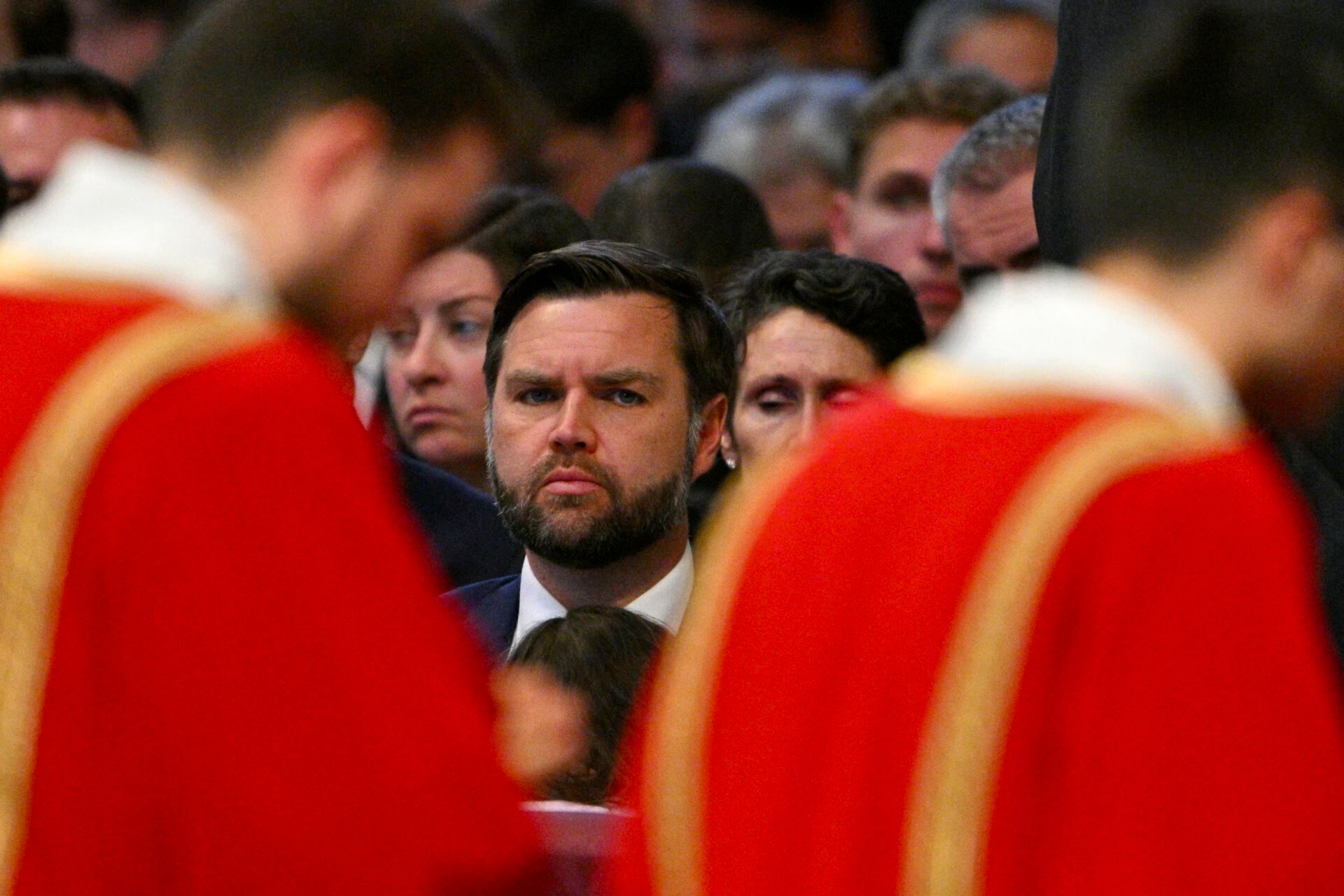 JD Vance Attends Vatican Religion Mass Good Friday