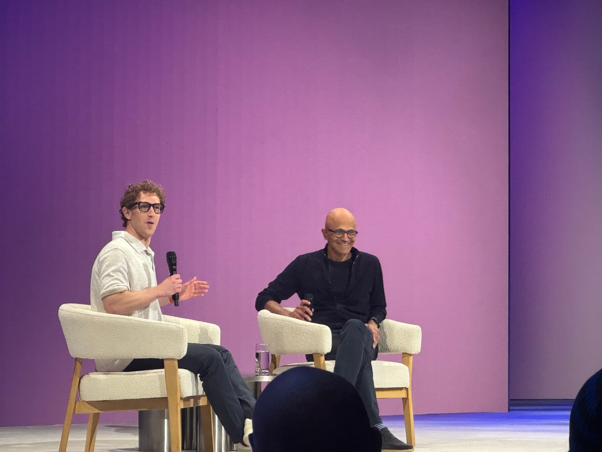 Satya Nadella and Mark Zuckberg