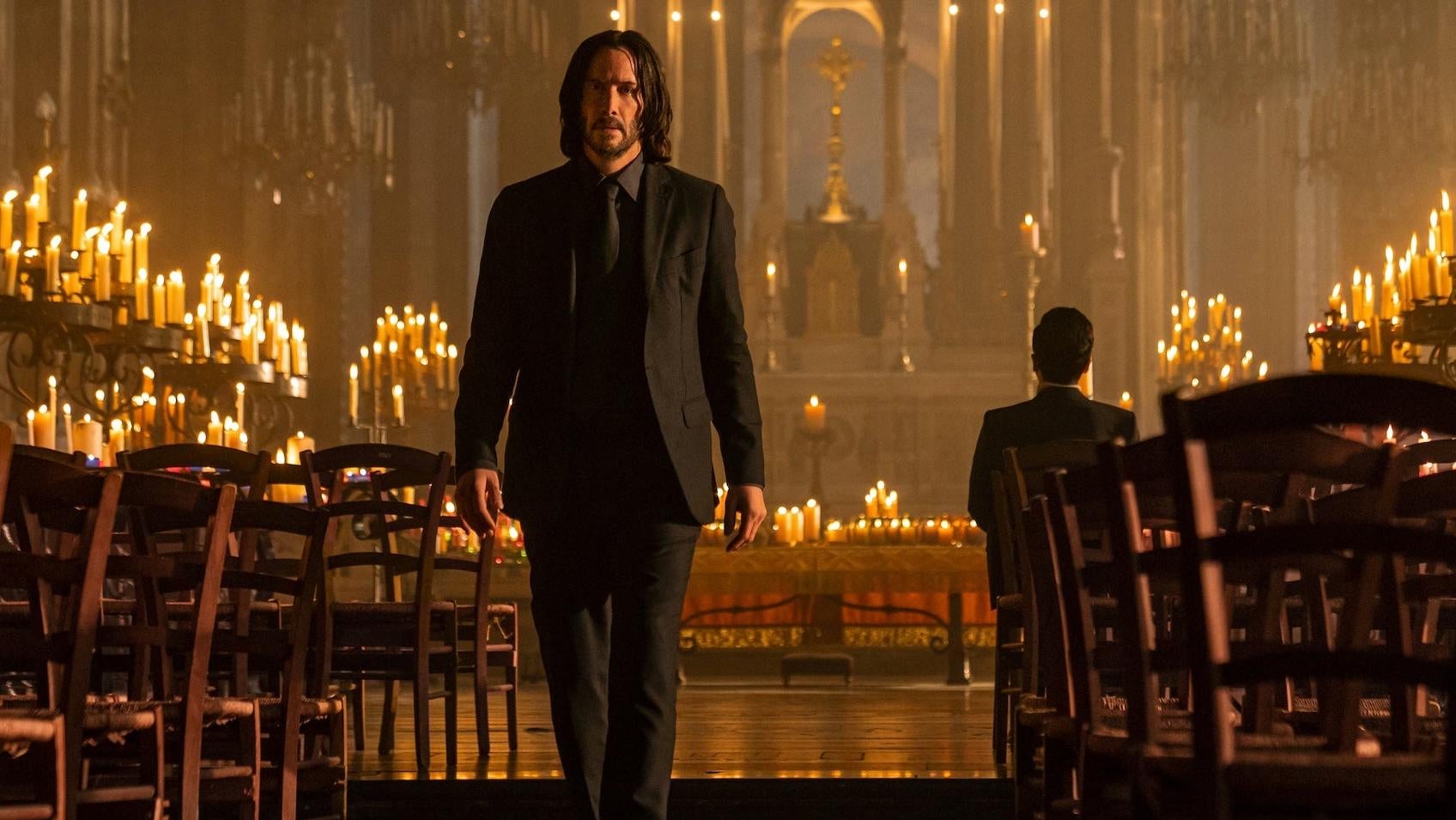 Keanu Reeves in John Wick: Chapter 4.
